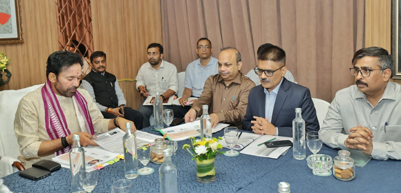 Coal Minister Kishan Reddy reviews performance of MCL